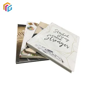 Papel artístico personalizado a todo Color, libro de fotos de tapa dura, servicios de impresión de publicidad