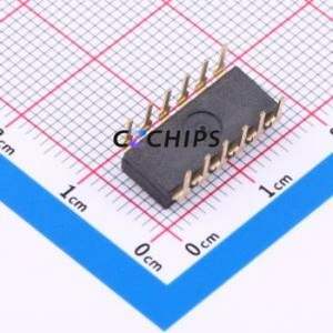 HX 2.54-6P CJGT DIP Switch DIP-12P,6x15.24mm Switch Flat Toggle, Raised Type Single Pole Single Throw 6 PC Pin - Product Image 2