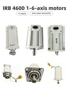 Moteur servo Abb <span class=keywords><strong>IRB</strong></span> <span class=keywords><strong>4600</strong></span> 1-6 axes, série 3HAC, moteur AC rotatif avec pignon, pièces détachées d'origine pour robot, en stock - Product Image 2