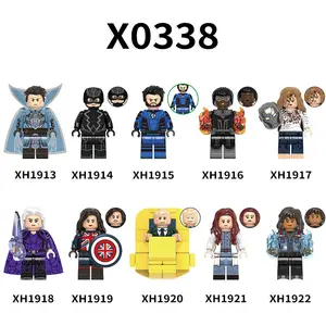 Avenge X0339 X0338 X0337 строительные блоки кирпичи мини-фигурки для мальчиков и девочек модные аниме игрушки для детей