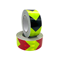 Bandes réfléchissantes pour camions, bandes d'avertissement, ruban réfléchissant jaune fluorescent