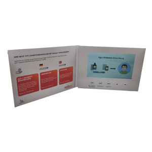 7 Inch LCD Screen Business Promotional Motion Digital <b>Wedding</b> Invitation Greeting <b>Card</b> Album Mailer Gift <b>Box</b> Book Video Brochure - Product Image 2