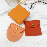 Pochette à bijoux en microfibre avec logo imprimé sur mesure multi-styles bague collier en daim peigne parfum paquet de bijoux sacs et étuis