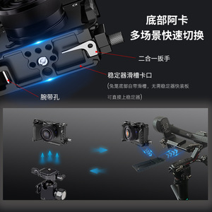 โซนี่ A6700 กล้องเคจอลูมิเนียมอัลลอยด์อาร์ก้าสวิสเมาท์ปลดเร็วสำหรับการถ่ายภาพสตรีมมิ่งสด - Product Image 1