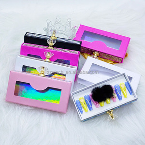 热销钉钉包装盒假钉包装盒彩妆批发钉钉纸盒 - Product Image 1