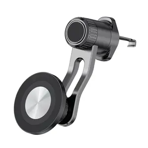 New car accessories 2024 march N52 magnetic car phone holder for magsafe, 360 degrees rotate car vent clips mobile phone holders