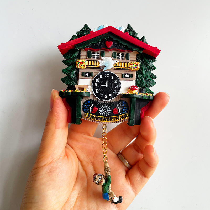 (4) german gollum clock large commemorative edition