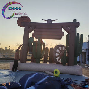 Ballon <span class=keywords><strong>gonflable</strong></span> Western <span class=keywords><strong>Cowboy</strong></span> et marqueur géant de costume pour festivals et décorations - Product Image 3