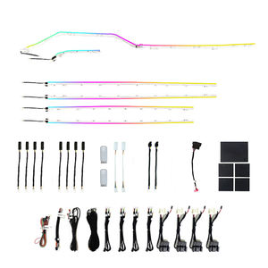 Kit de Actualización de Iluminación Ambiental de 64 Colores para Volkswagen Teramont/Teramont X 2017-2020, Accesorios de Iluminación LED Interior - Product Image 1