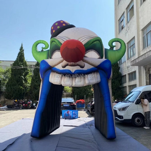 Arco Inflable Gigante Personalizado de Payaso Terrorífico para Halloween, Entrada de Payaso de Terror, Decoración para Fiestas de Casas Encantadas y Festivales al Aire Libre - Product Image 2