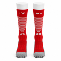 Chaussettes de football haute performance, chaussettes de compression pour le football, chaussettes antidérapantes pour le sport, chaussettes pour entraînement professionnel