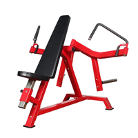 YG FITNESS YG-4057 en acier de qualité commerciale incliné poitrine presse Machine plaque chargée Pec Fly équipement de gymnastique