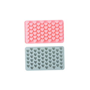 55 cavités moules à gomme de qualité alimentaire, Moule à bonbons en gelée de Silicone en forme de Fruit/Animal Fondant fait <span class=keywords><strong>maison</strong></span> - Product Image 5
