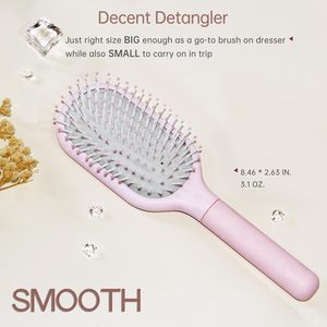 Cepillo de Pelo con Cojín de Aire Estilo Ins, Plástico Antiestático, con Logotipo Personalizado, para Desenredar y Masajear - Product Image 3