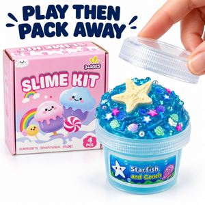 Juguetes Kawaii DIY, Divertido y Creativo Kit de Slime Blandito, TOYSRUNNER, Certificado CE, Ecológico, Colores Personalizados, Educativo, de Fábrica - Product Image 6