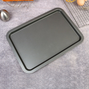 Bandeja <span class=keywords><strong>para</strong></span> hornear <span class=keywords><strong>rectangular</strong></span> mediana de metal antiadherente con fondo extraíble y fácil liberación <span class=keywords><strong>para</strong></span> pastel y pastel - Product Image 4