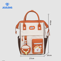 Sac à dos de mode pour femme, léger, imperméable, en nylon, grande capacité, multi-poches, fermeture éclair antivol, pour soins de bébé, OEM ODM