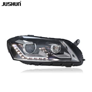 Faro a Proiezione LED JUSHUN per <span class=keywords><strong>Volkswagen</strong></span> <span class=keywords><strong>Passat</strong></span> <span class=keywords><strong>B7</strong></span> 2012-2016, Aggiornamento Fari con Lenti LED e Luci Diurne - Product Image 4
