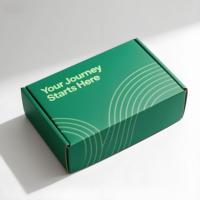 Boîte d'expédition personnalisée de qualité supérieure, recyclable et biodégradable pour chaussettes et vêtements, avec bande auto-adhésive, en carton ondulé, tailles sur mesure