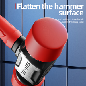 Factory Straight Hair Solid Rubber Hammer 9cm 428g New Product Double-sided Rubber Hammer - Product Image 6