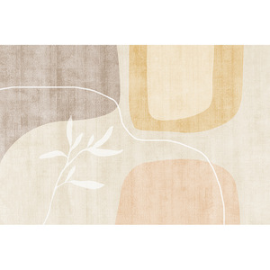 Alfombra Idaner Velvet Arc Rectangular de Fibra de Poliéster Antideslizante para Sala de Estar, Dormitorio y Hogar - Product Image 5