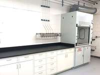 Bancs modulaires de postes de travail de laboratoire de laboratoire de chimie