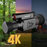 DS-X7 HD Infrared Adjustable Waterproof Digital Night Vision Monocular dengan Kamera 4K untuk Berburu Taktis & Petualangan Luar Ruangan