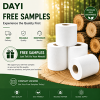 Harga Pabrik Kertas Toilet Tissue 3 Lapis Bersertifikat FSC dari Pulp Kayu Lunak Daur Ulang Biodegradable Aman untuk Septic Tank