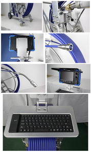 OEM 1080p локатор труб гусеничный робот бурение скважин глубоководная камера для проверки стока трубы инспекционная канализационная камера 360 - Product Image 4