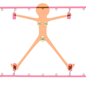 Juego de Restricciones para la Cama, Esposas para Adultos, Juego de Posiciones de Sumisión, Juguetes Sexuales de Bondage - Product Image 4