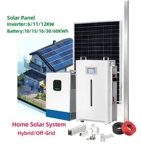 Sistema Completo de Energía Solar de 6-12KW con Batería de 10-60 KWh para el Hogar, Kit Fotovoltaico Completo de 5KW 15KW - Product Image 3
