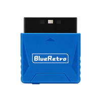Bitfunx PS2 Mini Blueretro compatible avec l'adaptateur PS2 PS1, manette sans fil, manettes sans fil multijoueur