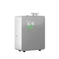 Diffuseur d'arôme électrique HVAC à surface moyenne pour diffuseur de parfum de conception d'horloge de hall d'hôtel