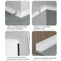 Perfil de Esquina Moderno de Aleación de Aluminio en Forma de L, Protector Decorativo para Paredes Interiores, Moldura para Cocina, Baño y Piso
