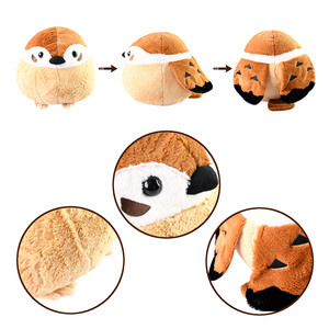 高朋热卖婴儿动画Kissy可爱柔软ODM OEM企鹅毛绒动物毛绒加热垫玩具 - Product Image 6