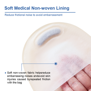 Équipement médical Zodelo certifié CE, classe I, filtre à charbon adhésif, tissu non tissé, sacs pour stomie/ileostomie pour les soins de stomie - Product Image 6