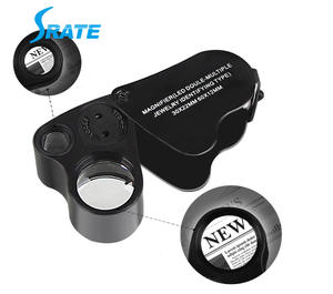 30X 60X Illuminé Bijoutiers Loupe Loupe Pliable Bijoux Loupe avec Lumière LED Lumineuse pour les Pierres Précieuses, Bijoux, pièces - Product Image 1