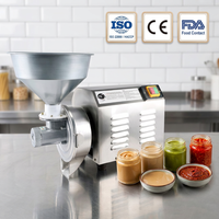 Industriële pasta-molen 40-60kg/uur roestvrij staal voor chilisaus, hotpotbasis & notenpasta