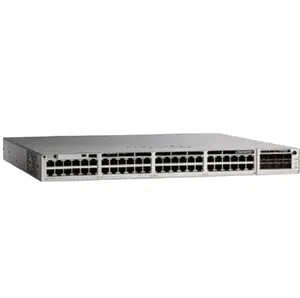 Original Cisco C9300LM-48UX-4Y switch supports 48 1G/100M/10M 8 10G/5G/2.5G/1G/100M 4 25G fixed uplinks ports PoE