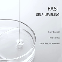 Gel de Base Multi-Effets pour Manucure en Salon 12g Sans HEMA Longue Durée Soak Off UV LED 11 Sans Toxines Non Toxique Auto-Nivelant Transparent