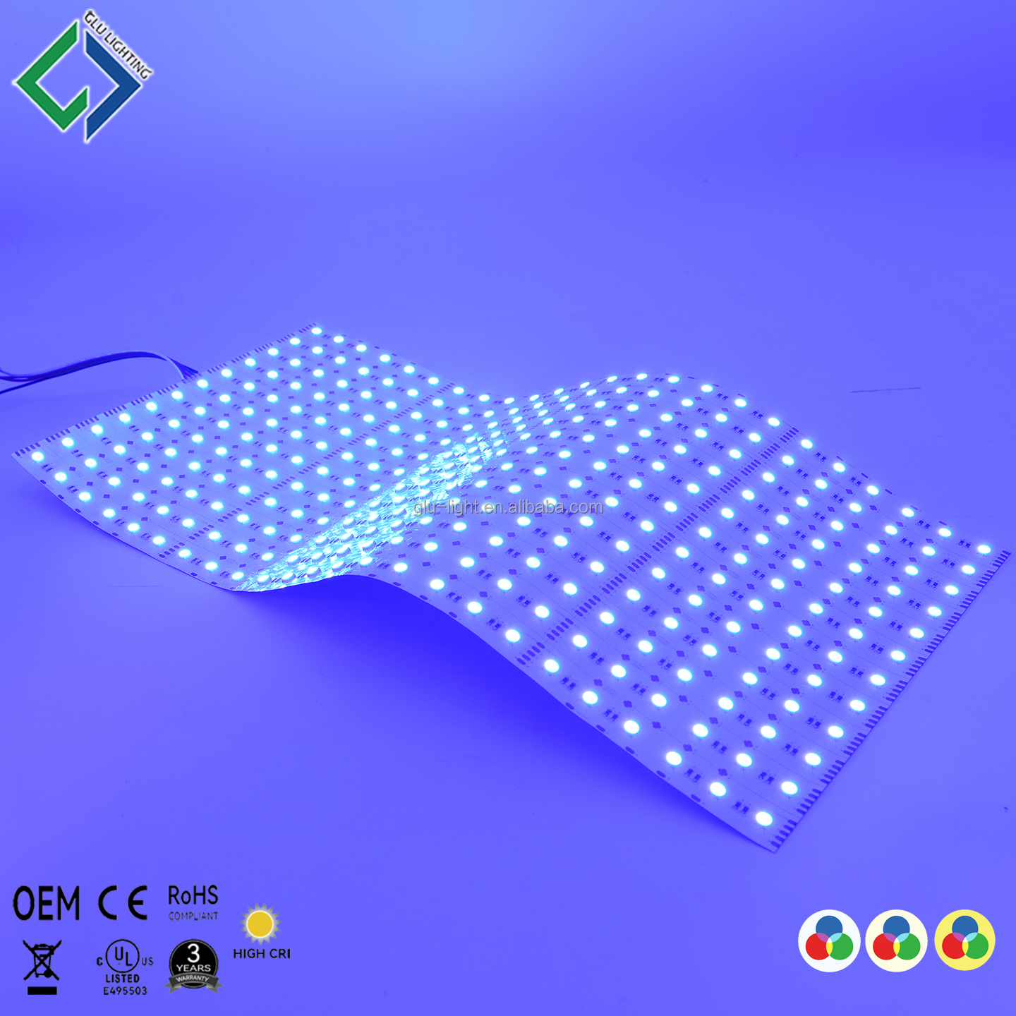 24V high cri Ra95  RGBW 4 colors in 1 flexible Led Panel For video film