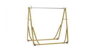 3-weg Kampeerhangmat Met Ruimtebesparende Stalen Standaard Hangende Stoelstandaard Waslijn Paal Met Draagtas - Product Image 2