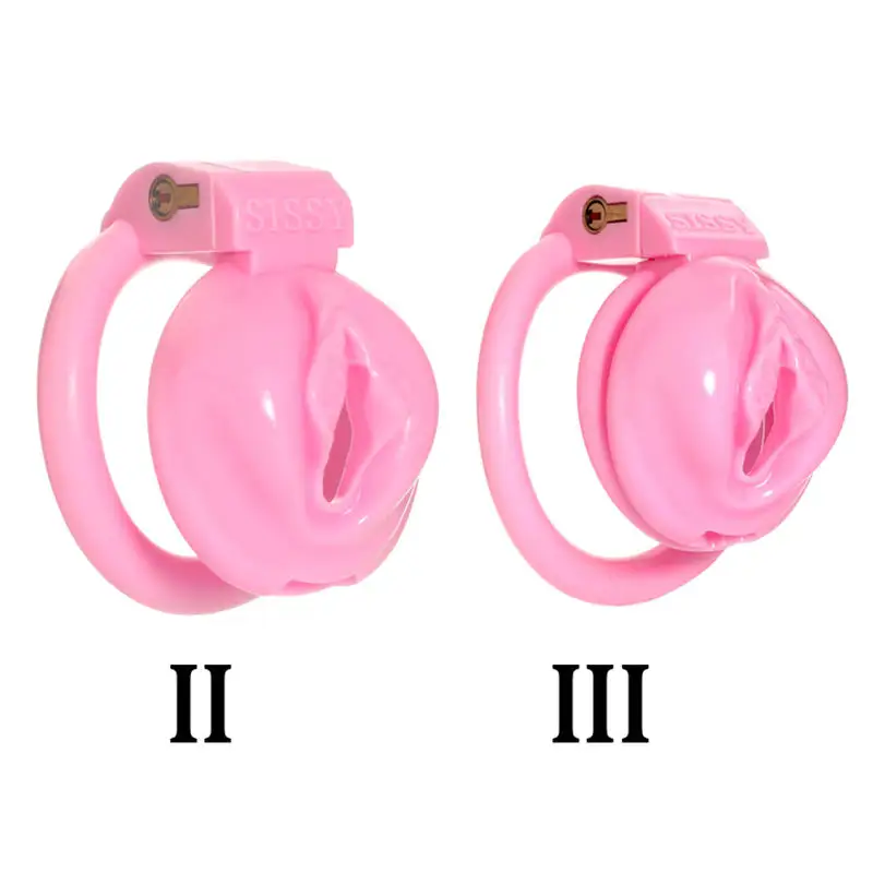 Pink Pussy Small Female Chastity Cage Bondage Vagina Lock Cage Devices Erotic Urethral Lock Gay Ladyboy 18+ Sex Toys For Women