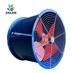 Ventilateur axial industriel de 560 mm, <span class=keywords><strong>extracteur</strong></span>, souffleur axial pour l'aération des couloirs - Product Image 3
