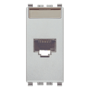 แผ่นติดผนังสำหรับเชื่อมต่อเครือข่าย RJ45 Cat6A UTP ขนาด 5.1x4.3x5.3 ซม. - Product Image 1