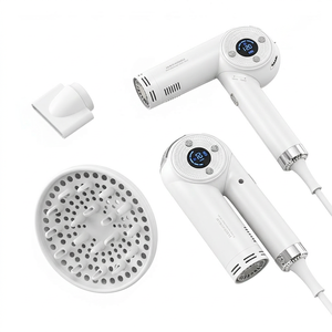 Secador de Pelo Iónico Profesional de 1800W con Motor BLDC de Alta Velocidad, Plegable, para Peluquería, Uso en Exteriores, con Difusor de Peinado - Product Image 1