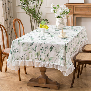 <span class=keywords><strong>Tovaglia</strong></span> in Poliestere Stile Americano Pastorale, Quadrata o Rotonda, per Matrimoni e Feste, Vendita all'Ingrosso - Product Image 3