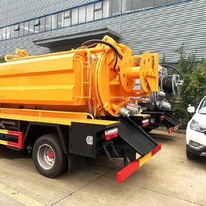 Camión de Succión de Aguas Residuales Dongfeng de 6000 Litros, Nuevo, para Limpieza de Alcantarillado y Tanques Sépticos, en Venta - Product Image 3