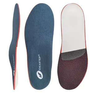 Chaussure de course Ideastep Semelle intérieure anti-douleur Tissu en maille Fasciite plantaire Pieds Plastique 3/4 Semelles orthopédiques Supports de voûte plantaire