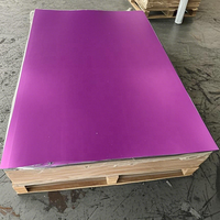 Épaisseur personnalisée 1220x2440 PMMA argent Rose or miroir feuille de plastique acrylique joli rose couleur-service de traitement de coupe